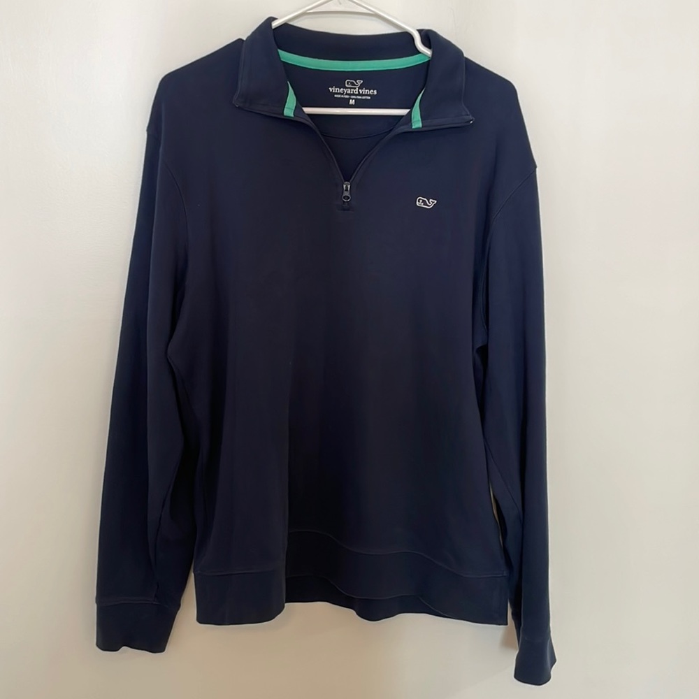 Men’s Vintard Vines Shep Shirt Size M Navy